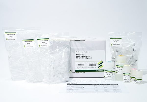 FavorPrep™ Soil DNA Extraction HE Mini Kit