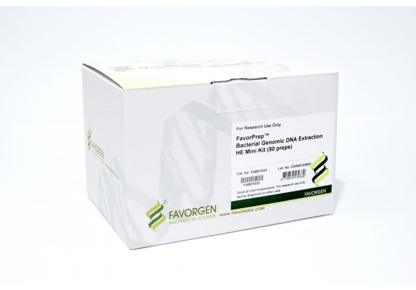 FavorPrep™ Bacterial Genomic DNA Extraction HE Mini Kit