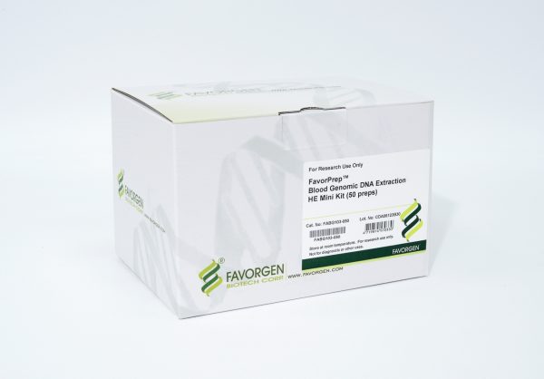 FavorPrep™ Blood Genomic DNA Extraction HE Mini Kit