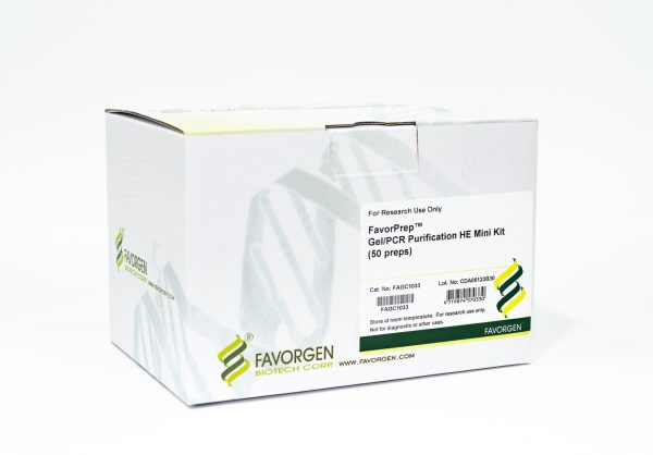 FavorPrep™ Gel/PCR Purification HE Mini Kit