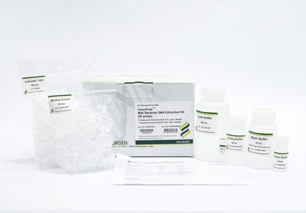 FavorPrep™ Milk Bacterial DNA Extraction Mini Kit