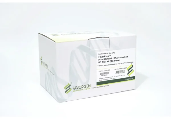 FavorPrep™ Plant Genomic DNA Extraction HE Mini Kit