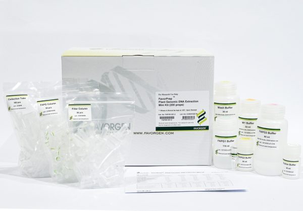 Favorprep™ Plant Genomic DNA Extraction Mini Kit
