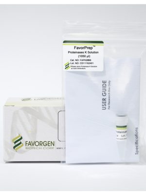 FavorPrep Proteinase K Solution (20 mg/ml) (1050 µl)