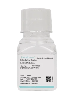 0.5% EDTA Solution (100 mL)